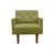 Green Faux Leather