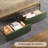 Queen Bed Frame, Dark Green