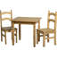 Dermott Dining Set with 2 Chairs