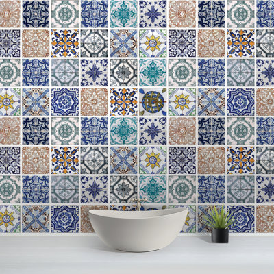 Abstract Non-Wall Damaging Wall Decal