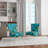 Accent Chair, Beige Floral Pattern Upholstered Decor - Beige Floral Pattern II-2091520731