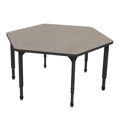 Marco Apex Series Adjustable Height Hexagon Activity Table
