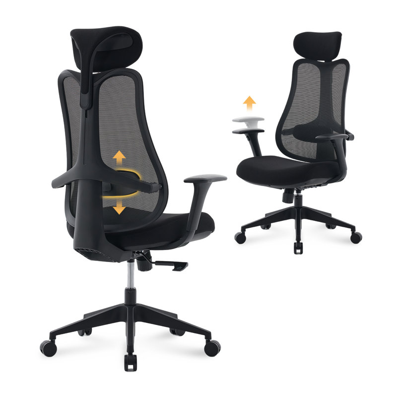 Fauteuil de bureau ergonomique Nouhaus Fluido, Black