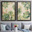 Stci Glass Succulents I - reproduction de cadre photo sur toile 2 pièces-1062691412-1062691417