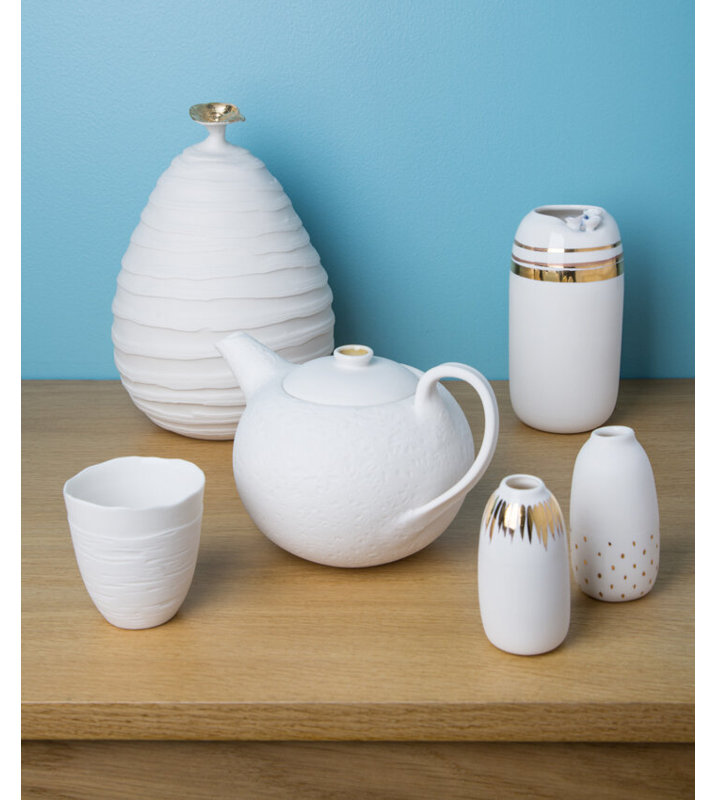 Tulipe Handmade Porcelain Table Vase