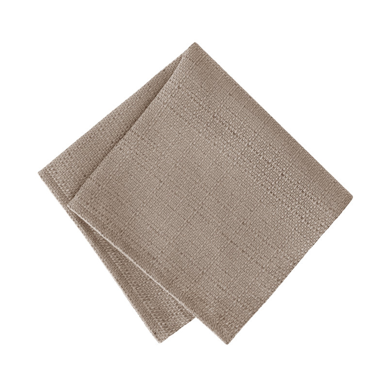 Avo 100% Cotton Square Napkin, Taupe