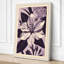 Lavender Bloom Botanical 1 Piece Wrapped Canvas Wall Art-454773020-454773021