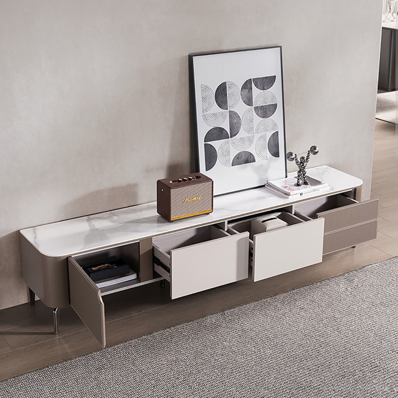 Modern minimalist luxury TV stand