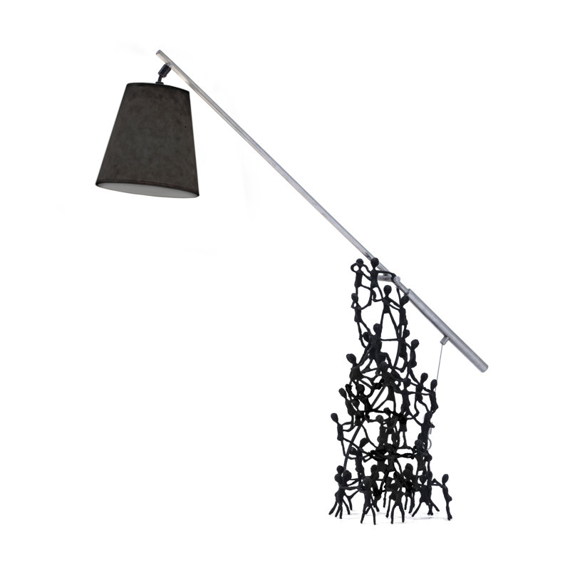 Little People Arched Table Lamp, Black