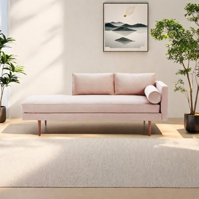 Light luxury and simple velvet lounge chair