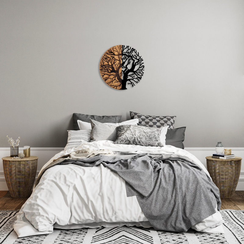 Décoration murale en bois