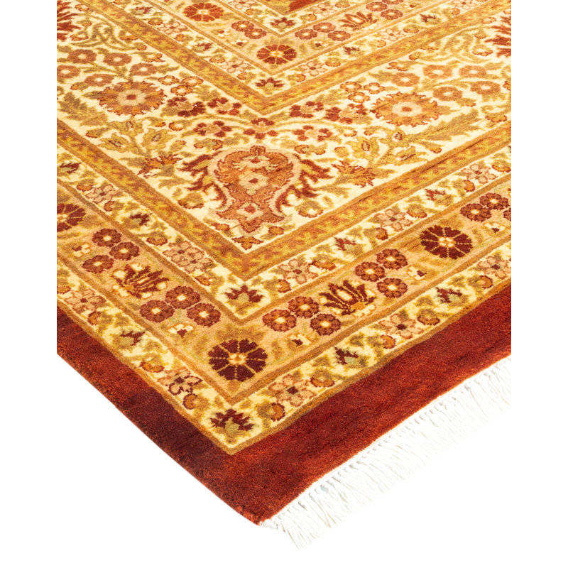 Classic One-of-a-Kind 9' 3" X 12' 7" Hand Knotted Area Rug