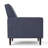 Button Tufted Upholstered Manual Push-Back Recliner -1795115051