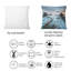 Dawn On Beaches Of Asturias - Coussin décoratif imprimé nautique et côtier-250882835