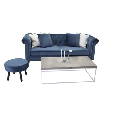 Neill Velvet Living Room Set