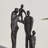 Sarunas Abstract Family of Four Iron Sculpture
