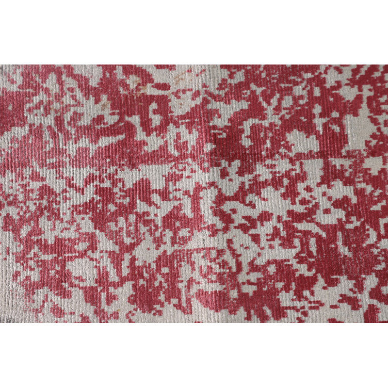 Handmade Wool Abstract Area Rug 7x10