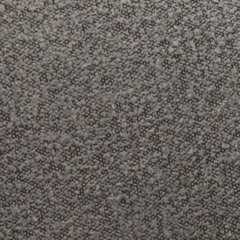 Fauteuil demi-tonneau pivotant en mélange de polyester de 29,9 po Janice, Gris