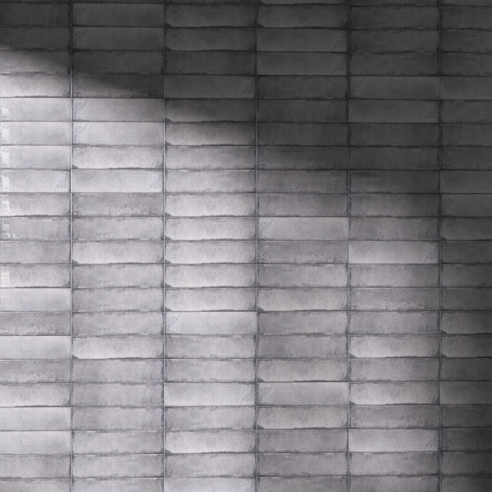 Iris 3" x 12" Ceramic Subway Wall Tile, Gris Gray
