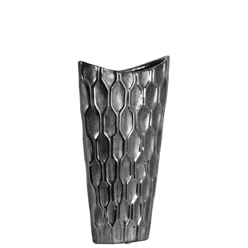 Vase de table ovale en céramique Sindy