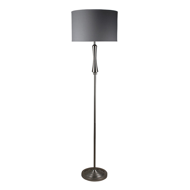 Obry 154cm Satin Traditional Floor Lamp