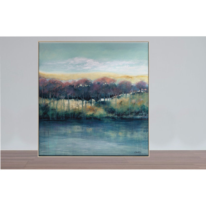 Lydia Ben-Natan - Print on Canvas, Timber, 61cm H x 61cm W 