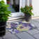 Machine Washable Indoor/Outdoor Claudian ACN1490 Purple Rug