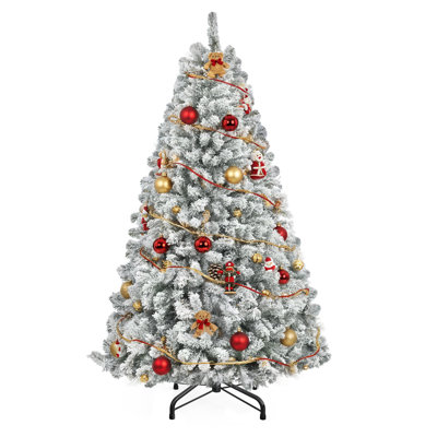 6 Ft Snow Flocked Christmas Tree