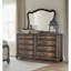 Commode de 8 tiroirs Traditional