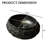 20'' Artistic Resin Vessel Sink With Stone Texture – Oval Design-117204734