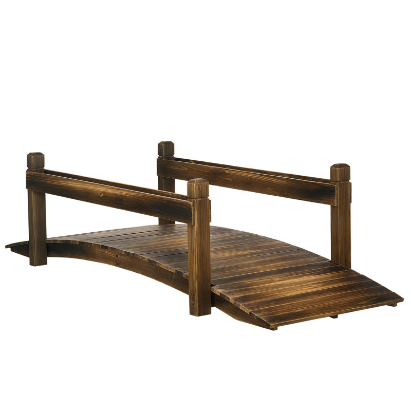 Deldrick Wood Railing Planter