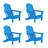 Shawnna HDPE Folding Adirondack Chair -86794610