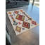 Tapis décoratif beige à motif traditionnel-1391859093