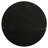 Emmaleen Accent Table in Black Metal and Marble, Round 15"