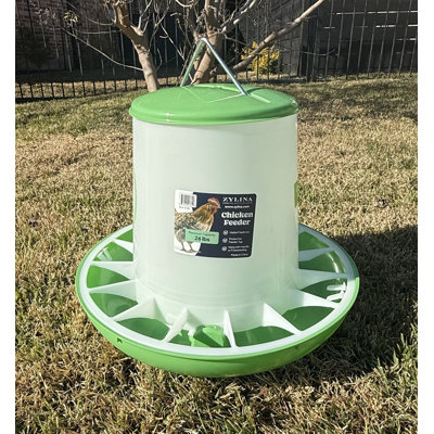 Chicken Feeder 26 lbs - Green