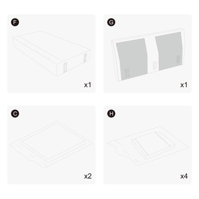 Part B Module Of The Modular Sofa