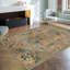Corvena Arabesque Flatweave Orange/Beige Area Rug-619552243