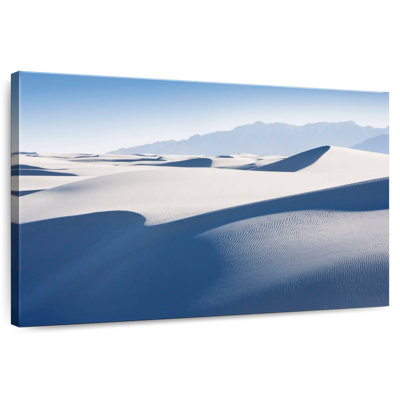 Désert de sable blanc d'Alvord