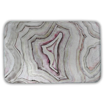 Evgenya Microfiber Non-Slip Bath Mat