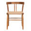 Chaise d'appoint Knox en beige / brun