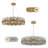 Modern 16-lights Dimmable Chandelier