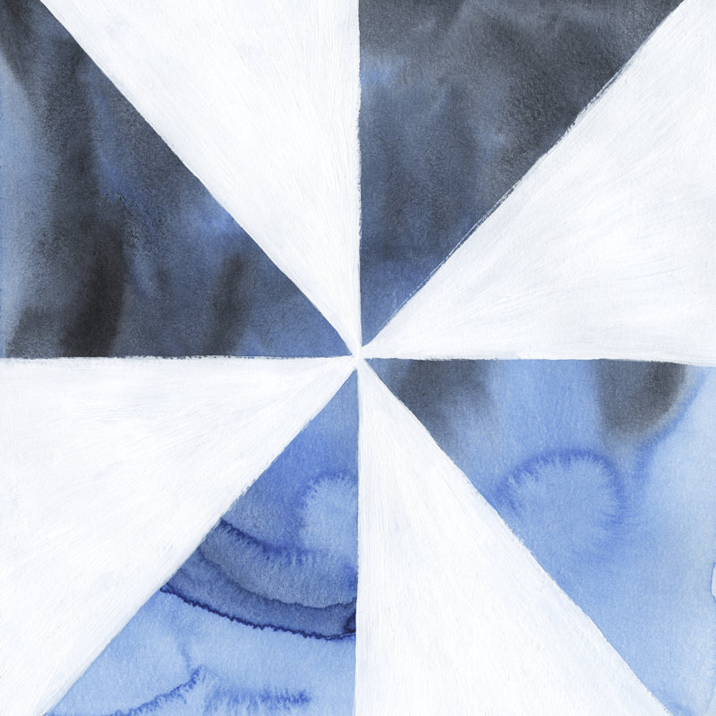 Blue Screen I by Grace Popp - Wrapped Canvas Painting, 122cm H x 122cm W