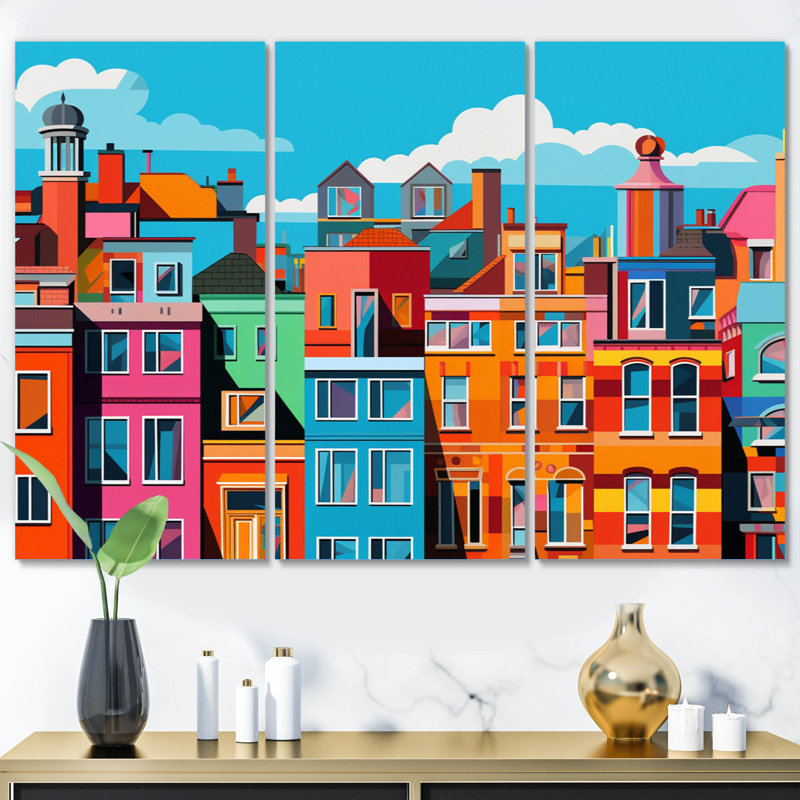 Cities & Countries Wall Decor on Metal