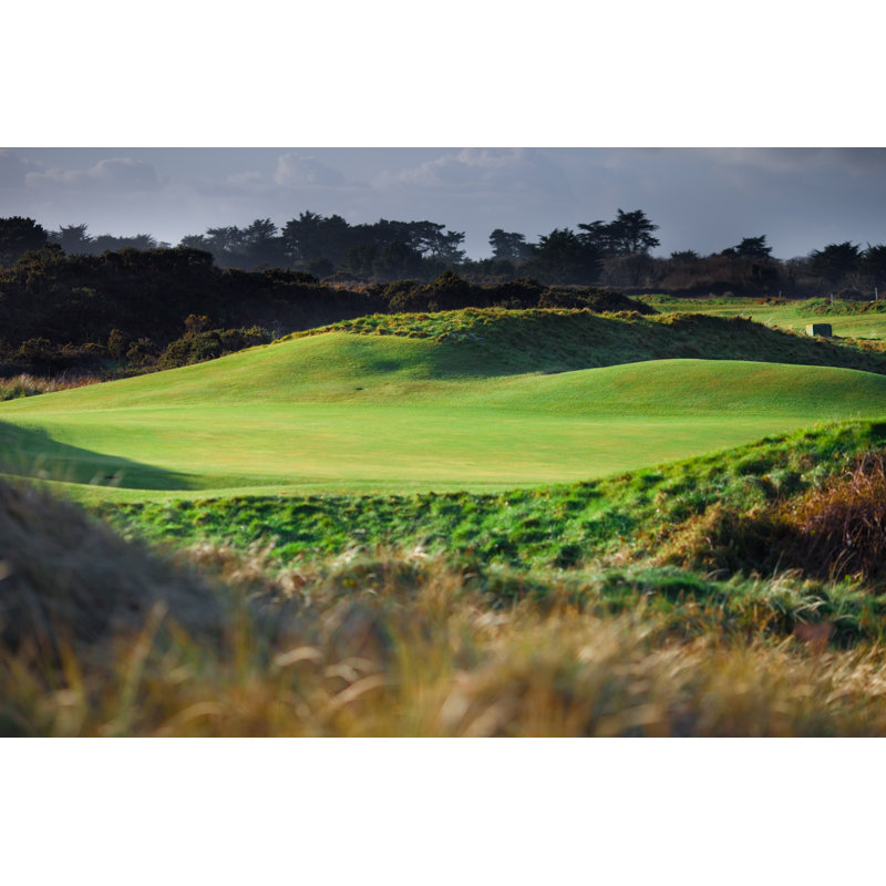 Golf Course Morning by Drxy - Wrapped Canvas Print, 51cm H x 76cm W