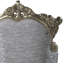 Chaise Miliani en bronze antique / gris