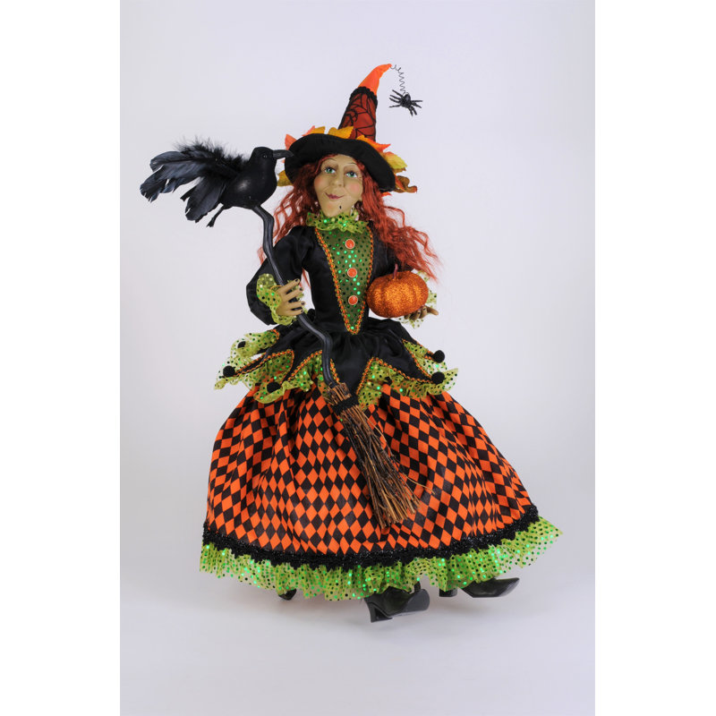 Whimsey Wendy Sitting Witch