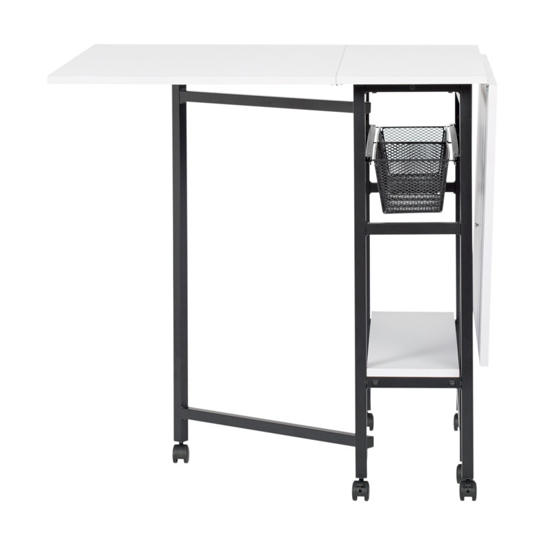 60'' x 36'' Foldable Craft Table with Wheels