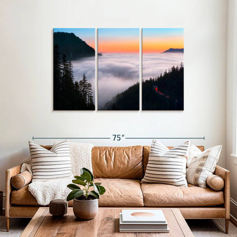 Alvord Mount Rainier Getaway, H 36 po x l 57 po