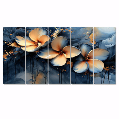 Modra - art mural Plumeria - ensemble d'art mural Tradit