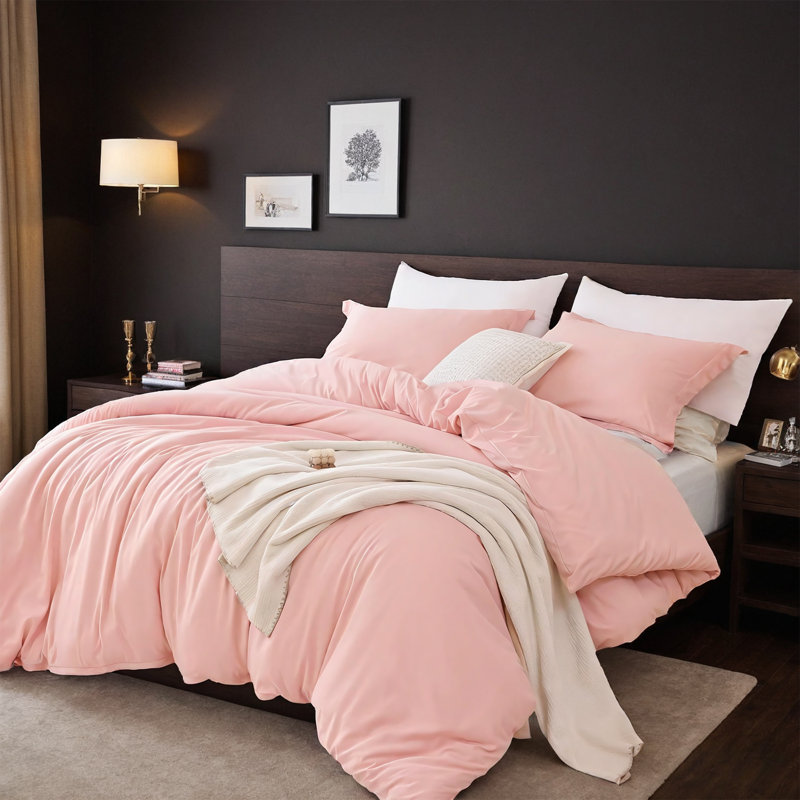 Hotel Bedding Set – Queen 3-piece Duvet Cover With Zipper Closure & Pillowcases, Breathable For Bedroom Retreats, White